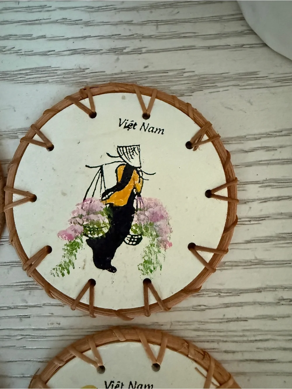 New Vietnam Souvenir Coaster Set (Set of 4)